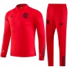 CR Flamengo Trainings Sweatshirt Pak Quarter-zip 2023-24 Rode - Heren